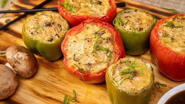 Chinese Stuffed Peppers: Flavorful and Spicy